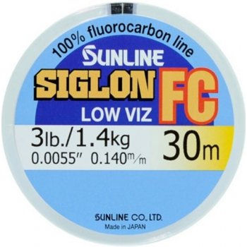 SUNLINE Fluorocarbon SIGLON FC 30 m 0,29 mm 5,4 kg