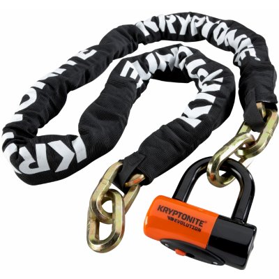 Kryptonite NEW YORK CHAIN 1217 & EVOLUTION DISC LOCK