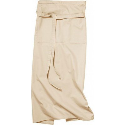 CG Workwear Gastro zástěra Roma odolná proti pomačkání Písková CGW1260 – Hledejceny.cz
