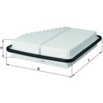 Vzduchový filtr KNECHT LX 2681 – Sleviste.cz