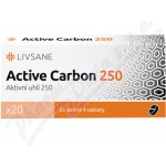 Livsane Active Carbon 250 20 tabliet – Hledejceny.cz