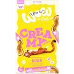 WOW Cat Creamy Snack lízací pyré s kuřecím 5 x 15 g – Zbozi.Blesk.cz