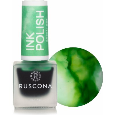Ruscona inkoust na nehty 007 GREEN 6 ml – Zboží Mobilmania
