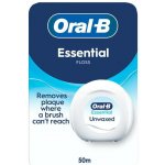 Oral-B Essential nevoskovaná zubní nit 50 m – Zboží Dáma