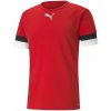 Pánské sportovní tričko Puma Pánské tričko s krátkým rukávem TEAMRISE JERSEY 70493201 Červené