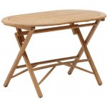 Kave Home Dandara 120 x 60 cm Dřevěný zahradní skládací stůl – Hledejceny.cz