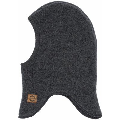 MIKK LINE Merino kukla dětská šedá Anthracite Melange Mikk Line – Zboží Mobilmania