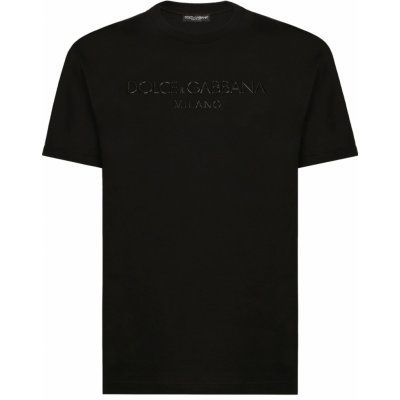 Dolce & Gabbana Detail Black tričko černá