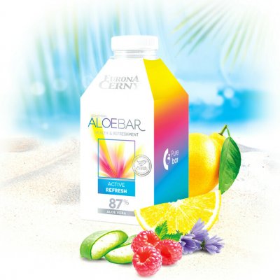 Eurona Aloe vera nápoj Bohemian Aloebar Active Refresh 500 ml – Hledejceny.cz