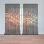 Záclony Abstrakce strip: 2 ks - 150x250 cm - Sablio – Hledejceny.cz