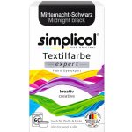 Simplicol textilfarbe barvivo na tkaniny černé 150 g – Zboží Dáma