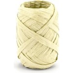 Stuha Raffia KRÉMOVÁ, 5 mm x 10 m – Zboží Dáma