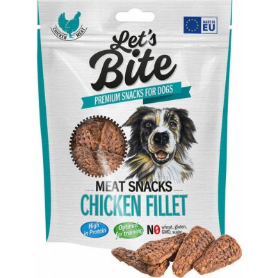 Brit Let's Bite Meat snacks Chicken Fillet 300 g – Zboží Mobilmania