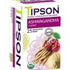 Čaj Tipson BIO bylinný čaj AŠVAGANDA TŘEŠEŇ 25 x 1,5 g
