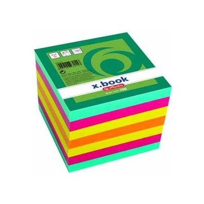Herlitz Záznamní kostky barevné Herlitz - 9 cm x 9 cm x 9 cm / 700 lístků / lepená vazba – Hledejceny.cz