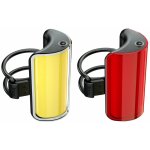 Knog Cobber Mid set žluté/červené – Zboží Dáma