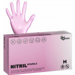 Espeon Nitril Sparkle Powder Free Gloves Pearlscent Pink 100 ks – Sleviste.cz