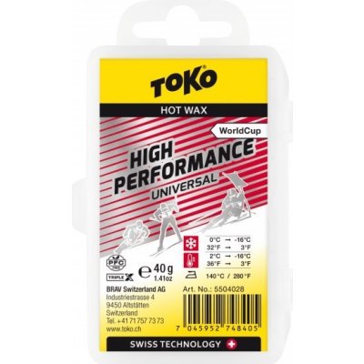 Toko TripleX WC HP červený 0 až -16°C 40 g – Hledejceny.cz