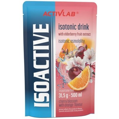 Activlab Isoactive Isotonic s černým bezem 31,5 g – Zboží Mobilmania