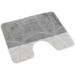Kvalitex Geometrie šedá WC předložka 60x50 cm – Zboží Dáma