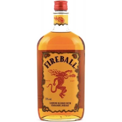 Fireball Cinnamon Whisky 33% 1 l (holá láhev) – Zboží Dáma Fireball Cinnamon Whisky 33% 1 l (holá láhev) – Zboží Dáma