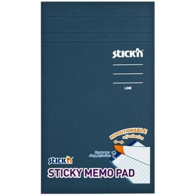 StickN 190,5 × 114 mm, 50 listů/blok, linkovaný, pastelově žlutý, samolepicí zápisník 21850 – Hledejceny.cz