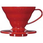 Hario Dripper V60-01 Plastic Red – Zboží Dáma