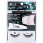 Ardell Natural 110 1 pár + lepidlo na řasy LashGrip 2,5 g + aplikátor Black – Zboží Mobilmania