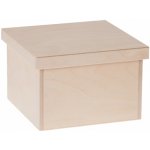 FK Dřevěný box 25 x 25 x 20 cm Přírodní