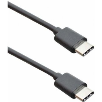 Mobilnet KAB-0121-X2X-TYPEC datový USB-C/USB-C, 3A, 1m, černý