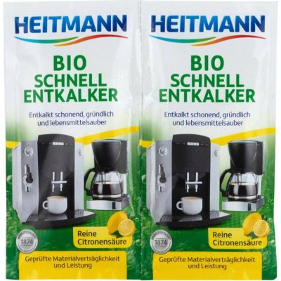 HEITMANN práškový rychloodvápňovač kyselina citrónová 2 x 25 g – Zboží Dáma
