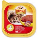 Propesko s kuřecím a játry kompletní krmivo pro dospělé kočky 100 g