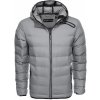 Pánská bunda Ombre Clothing pánská zimní prošívaná bunda Elias C451 šedá
