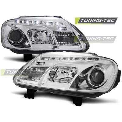 Tuning-Tec Přední čirá LED světla Volkswagen Caddy III (2003 - 2006) - chromované – Hledejceny.cz