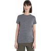 Dámské sportovní tričko Icebreaker Wmns Merino 150 Tech Lite III SS Tee Gritstone Heather