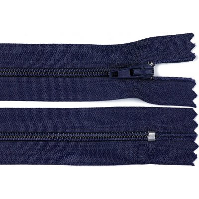 Prima-obchod Spirálový zip No 3 délka 18 cm pinlock, barva 330 modrá tmavá – Hledejceny.cz