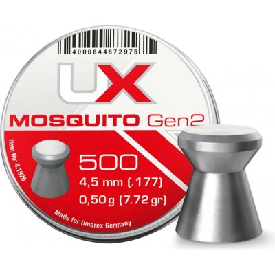 Diabolky UMAREX Mosquito Gen2 0,50g 4,5 mm 500 k – Zboží Mobilmania