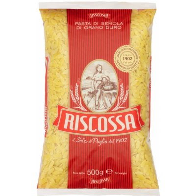 Riscossa těstoviny semolinové Seme di cicoria - těstovinová rýže 0,5 kg – Zboží Dáma