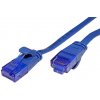 síťový kabel Value 21.99.2154 U/FTP patch, kat. 6a, plochý, 1,5m, modrý