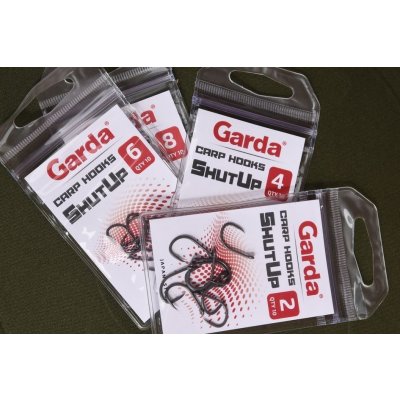 Garda Shut Up Carp Hook Bez Protihrotu vel.8 10ks – Hledejceny.cz