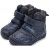 Dětské kotníkové boty D.D.Step Barefoot zimní boty W073-42814A Royal Blue