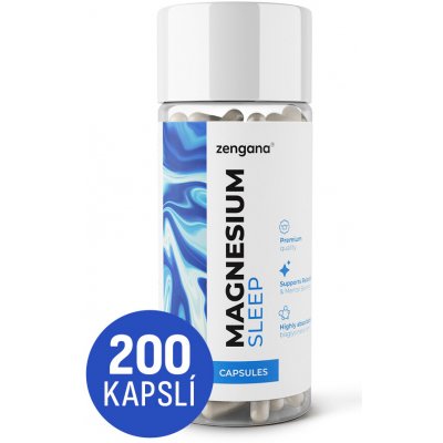 Zengana hořčík Magnesium Sleep 200 kapslí – Hledejceny.cz