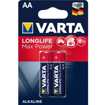 Varta Longlife Max Power AA 2ks 4706101412 – Zboží Živě