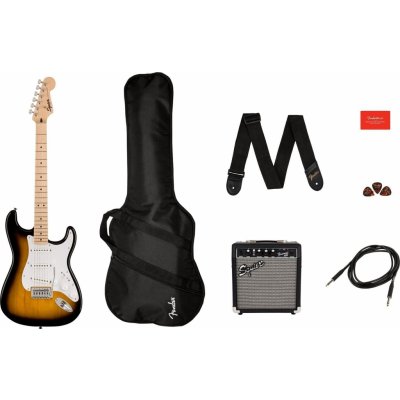 Fender Squier Sonic Stratocaster Pack 2TS – Zboží Dáma Fender Squier Sonic Stratocaster Pack 2TS – Zboží Dáma