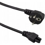 PremiumCord Kabel síťový 230V k notebooku 3m, trojlístek "Mickey Mouse" (kpspt3) – Sleviste.cz