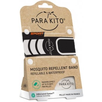 Para`Kito Sportovní náramek proti komárům + 2 náplně