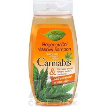 BC Bione Cosmetics Bio Cannabis regenerační výživný šampon 260 ml