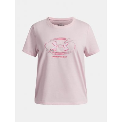 Under Armour Dívčí tričko UA G Star Logo Lockertag SS-PNK Růžová YXS – Zboží Dáma