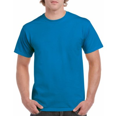 Gildan tričko HEAVY COTTON safírová modrá – Zboží Mobilmania