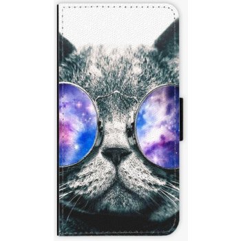 Pouzdro iSaprio Galaxy Cat - iPhone 5/5S/SE